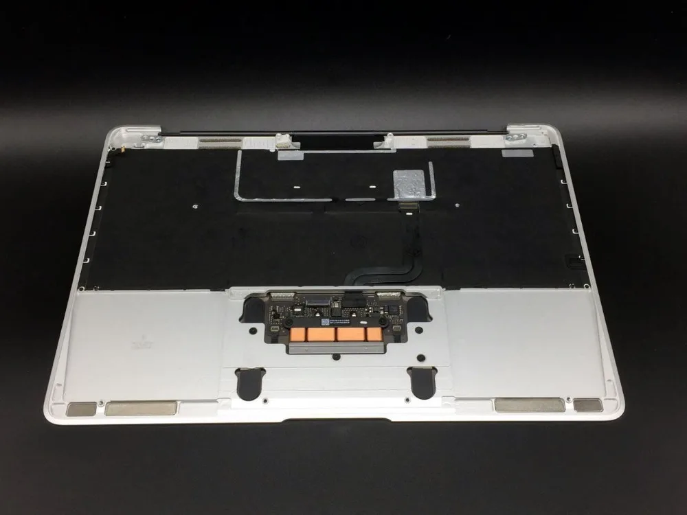 Серебряный US клавиатура трекпад Топ чехол в сборе для MacBook 12 &quotA1534 2015 год Topcase Palmrest