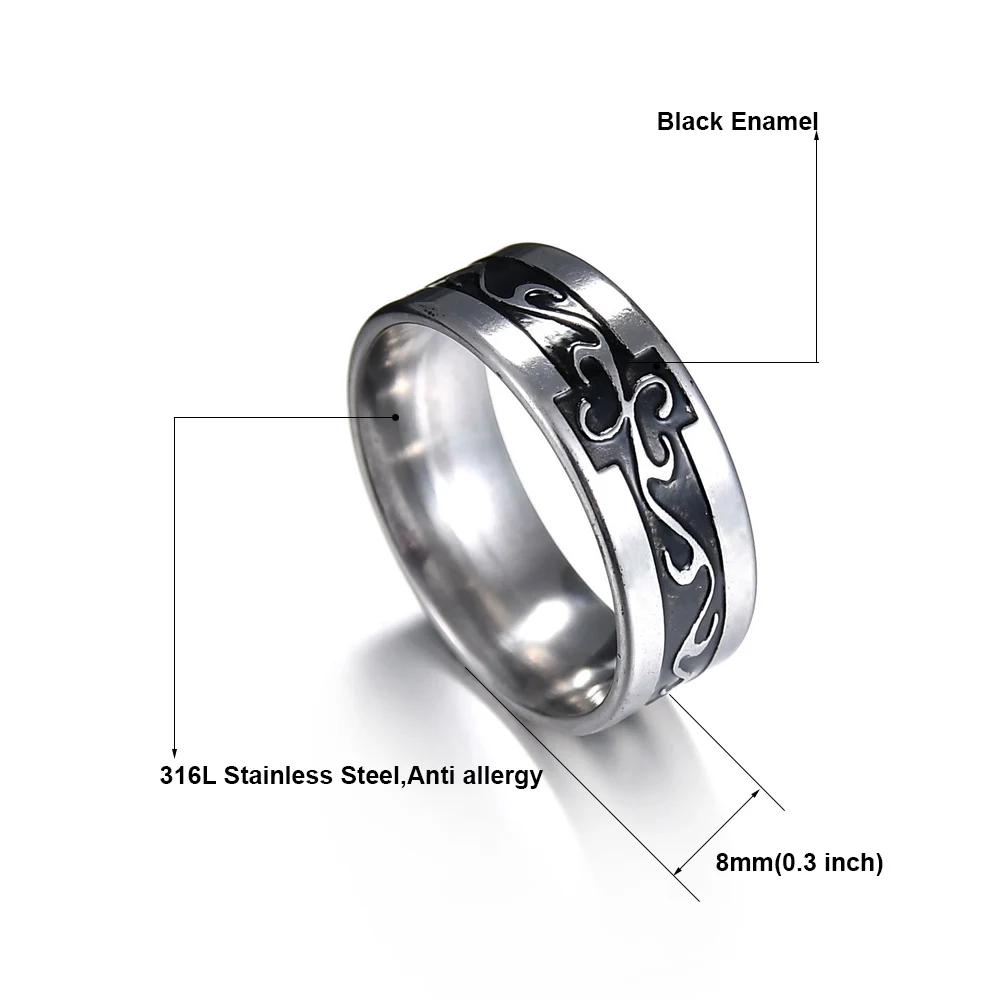 MeMolissa New Fashion Movie Jewelry 316L Stainless Steel The King Of Ring Men World of Warcraft Wedding Women | Украшения и