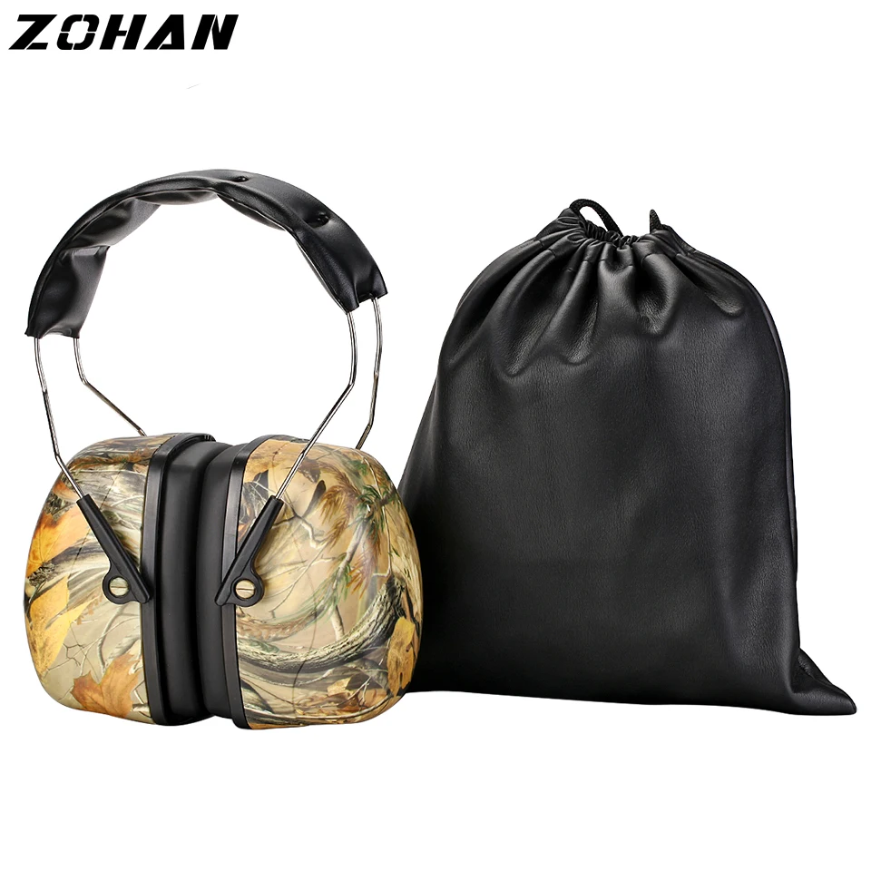 Наушники ZOHAN с защитой ушей NRR35DB шумозащитные наушники тактическая съемка от шума