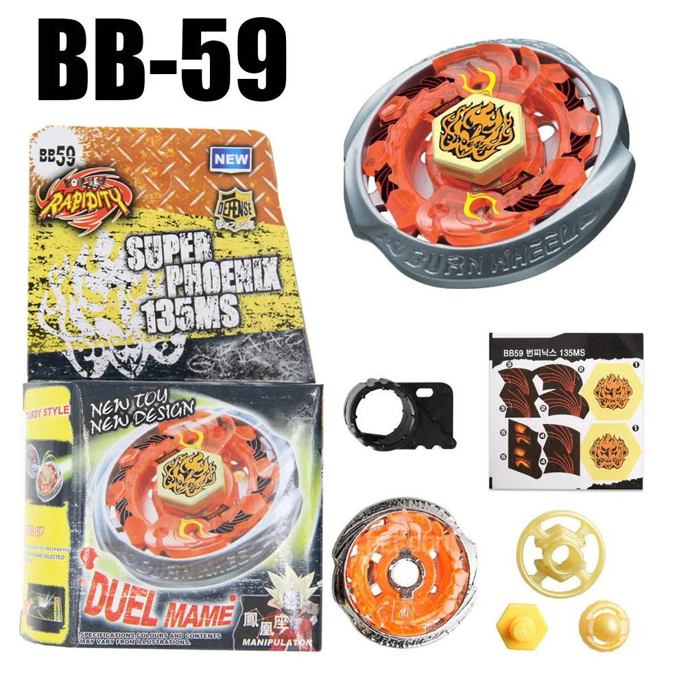 Corn Phoenix Metal Masters 4D волчок топ BB 59 (AKA Fire Blaze Pheonix) прямые покупки|Волчки| |