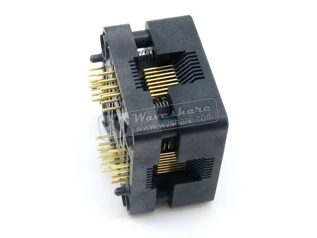 

QFP32 TQFP32 FQFP32 PQFP32 OTQ-32-0.8-02 Enplas IC Test Burn-in Socket Programming Adapter 0.8mm Pitch
