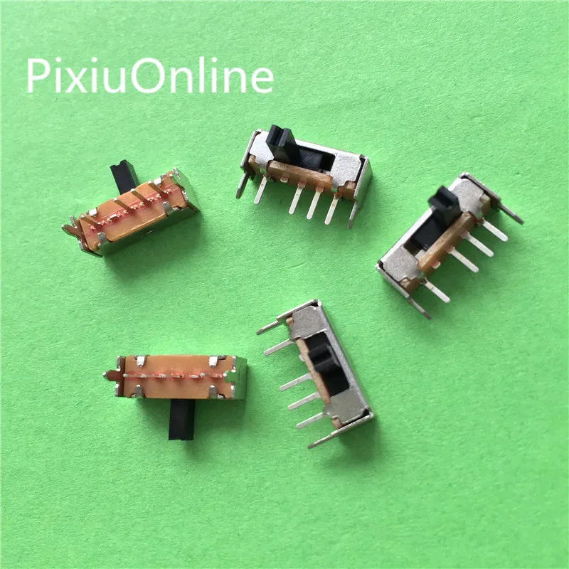 Тумблер YT2036B SK13D07 1P3T DIP 6PIN SPTT Длина ручки 4 мм Скользящие переключатели 50 шт./лот ROHS