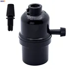 IWHD пластиковый фитинг E27 лампа держатель для светильник лампа с переключателем 110-220 В Douille Soquete E27 розетка Ретро Винтаж UL CE