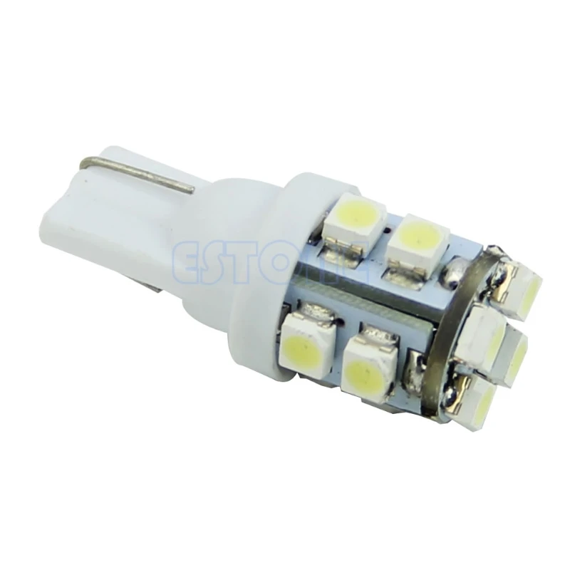 Для T 10 12 светодиодный 168 194 W5W 1206 SMD 12V Клин автомобильная лампа боковой светильник