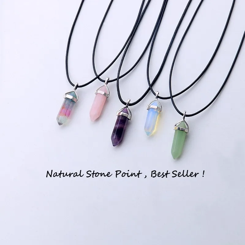 2018 Новое поступление натуральный опал & Кулон из натурального камня кварцевые