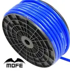 Черный, 50 м, длина 4 мм, вакуумный силиконовый шланг, соединительная муфта, турбо-красный