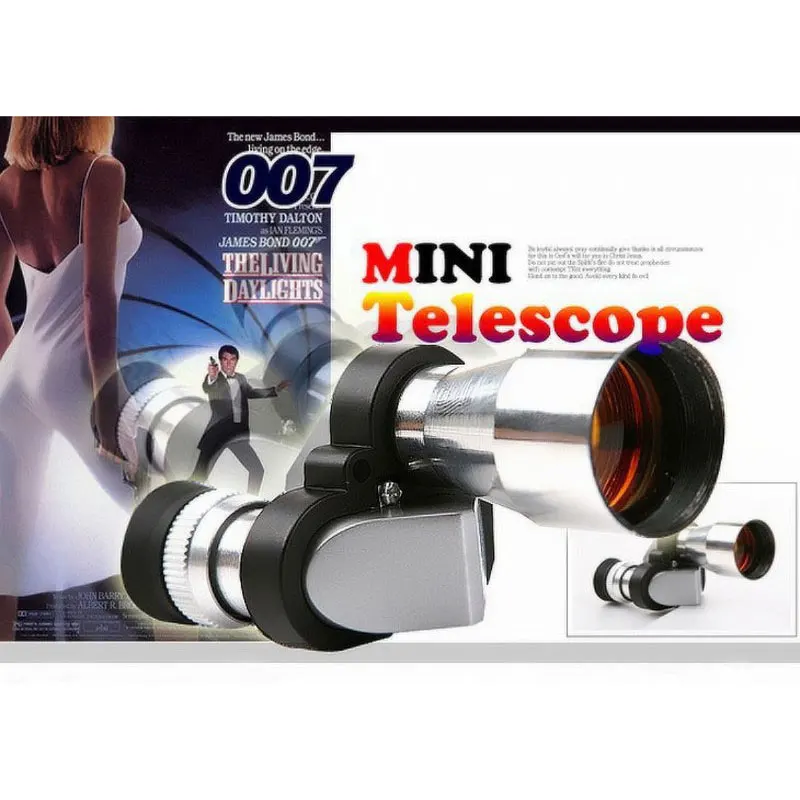 Мини карманный монокулярный телескоп 8x20 HD угловой оптический окуляр с монокулярным телескопом для