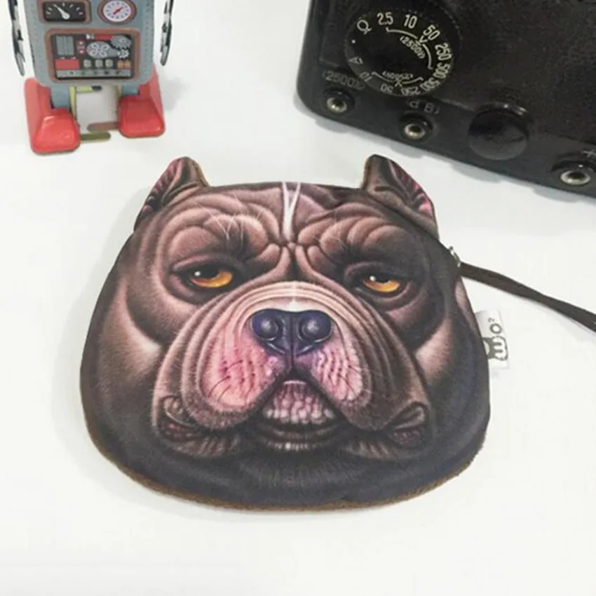 M060 женские кошельки с персонажами из мультфильмов объемные принты домашних