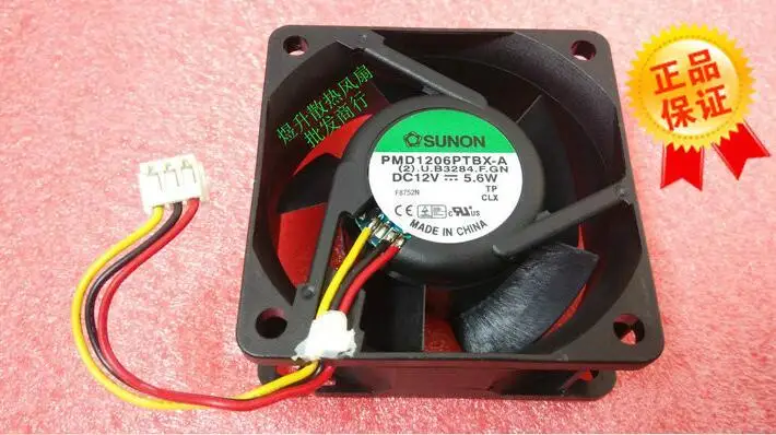 Для Охлаждения SUNON 6025 AC/DC 12V 5 6 W 60*60*25 мм см PMD1206PTBX A 3 шкаф из проволоки мощность