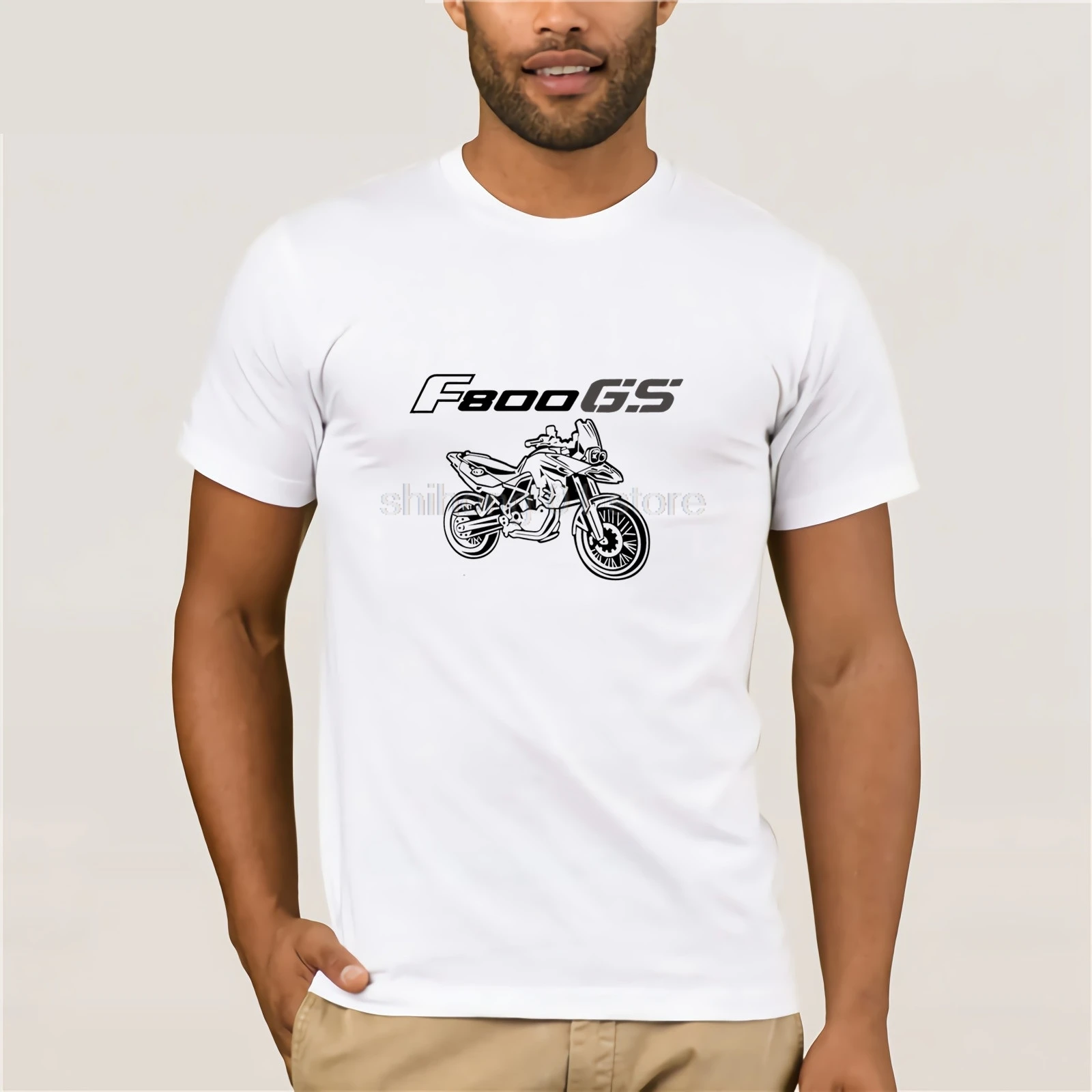 Мужская футболка 2019 Новинка 100% хлопок брендовые Новые футболки Moto Classic немецкие