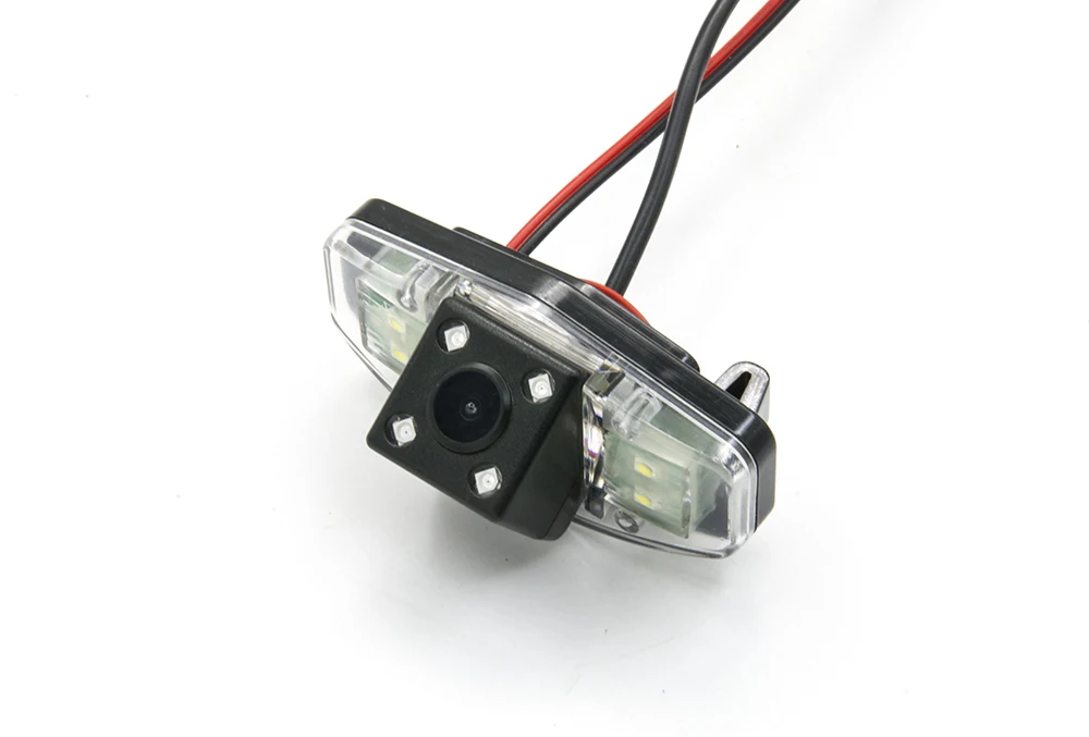 175 градусов Fisheye MCCD 12LED HD камера заднего вида Камера для Honda Accord 2001 2002 2003 2004 2005 2006 2007 2008 2009 2010 автомобильный монитор