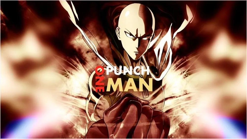 Домашний декор One Punch Man японский аниме шелк художественный плакат стена