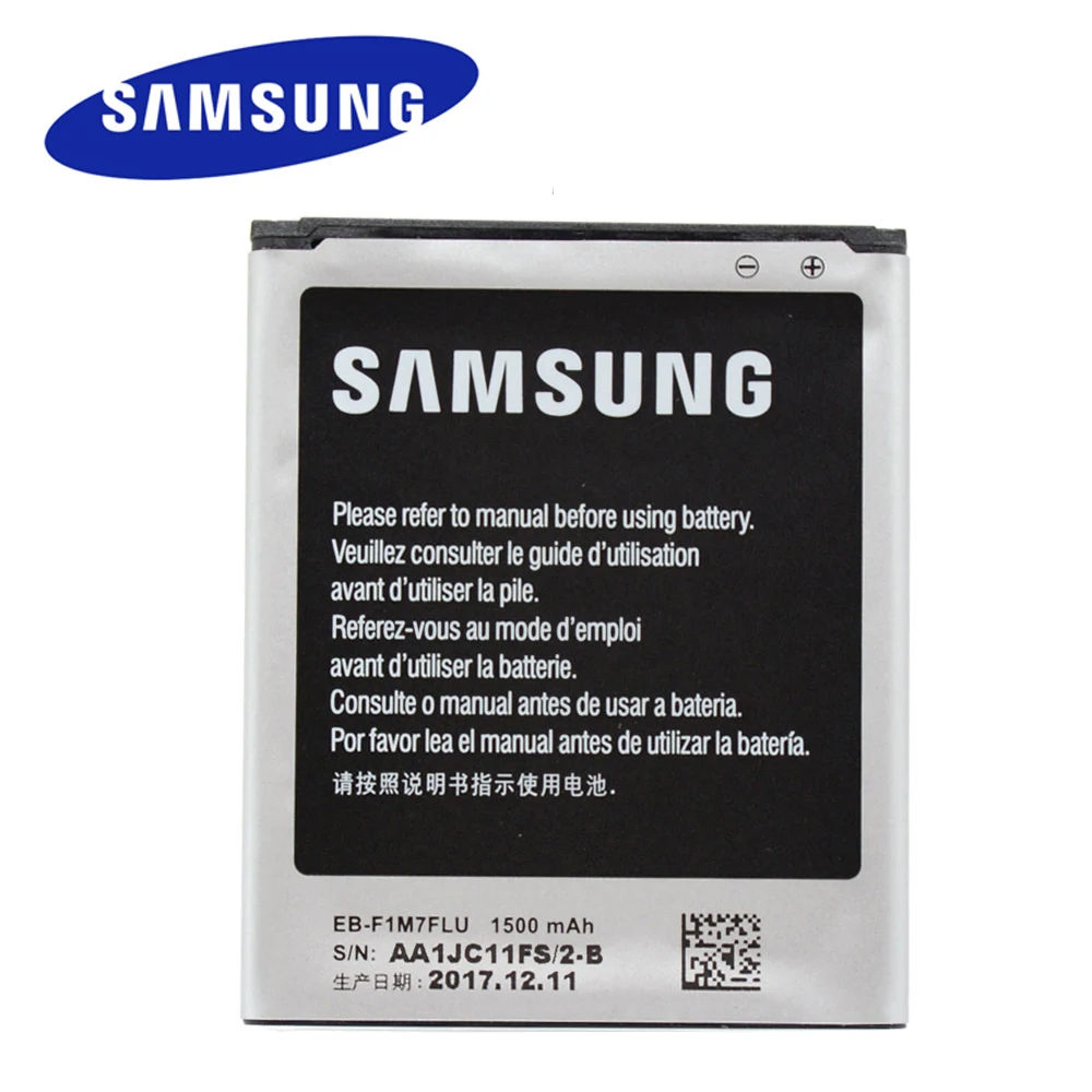 Оригинальный EB F1M7FLU для Samsung Galaxy S3 Mini I8190 сменный литий ионный аккумулятор быстрая