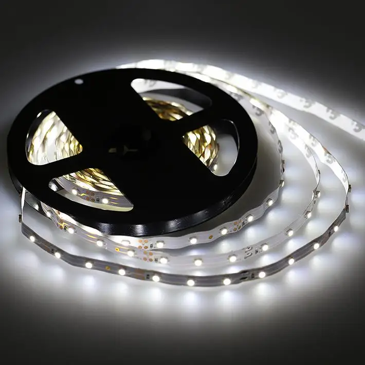 Светодиодная лента 5 м 300 светодиодный s 3528 SMD светодиодный светильник с адаптером питания постоянного тока 12 В 1 А гибкий светодиодный светильник для украшения дома