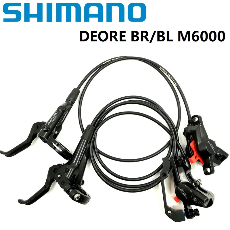 Shimano DEORE M6000 гидравлические дисковые тормоза тормозной суппорт и рычаг с смоляные