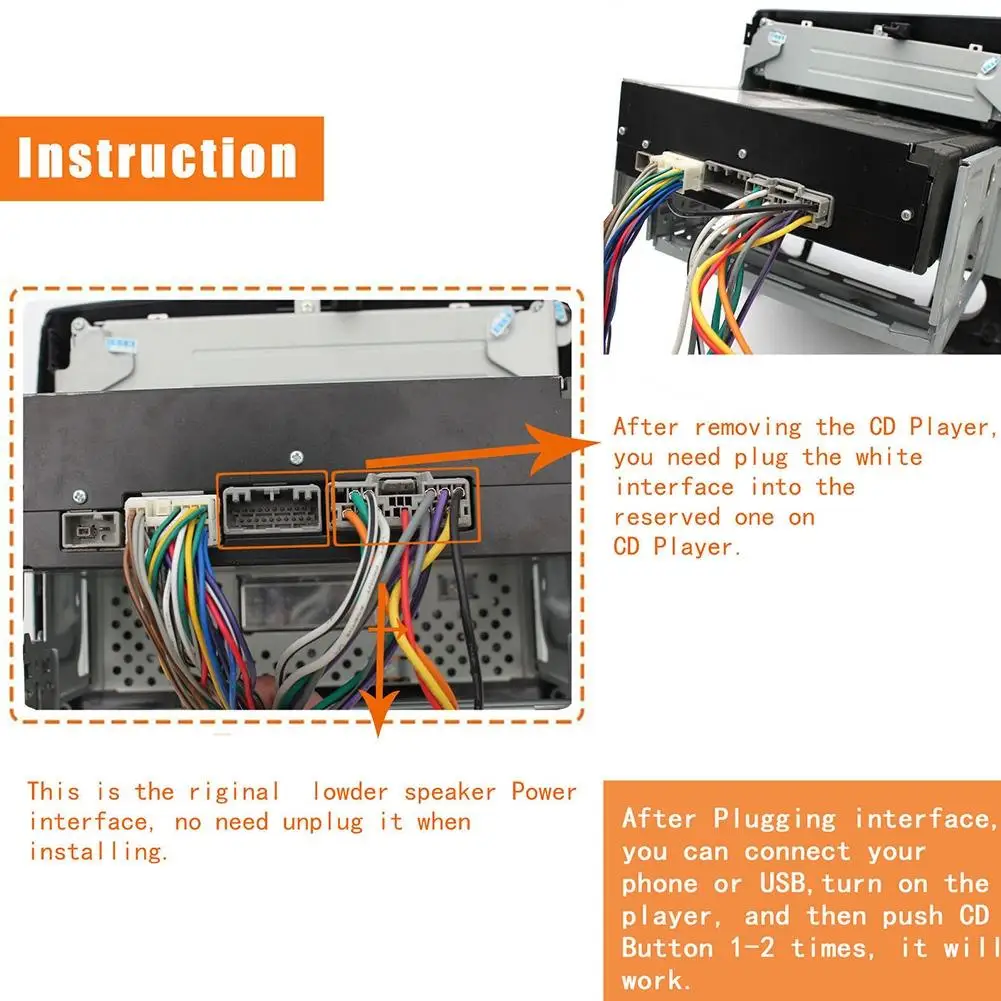 Adeeing Автомобильный USB Aux-In адаптер MP3 плеер радио интерфейс для Accord Civic Odyssey S2000 умный дизайн и простота установки r18