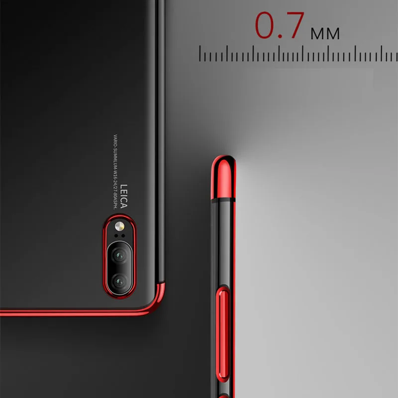 YueTuo luxury back phone cover coque case for huawei nova lite 3 3e 3i 4 e nova3 nova4 4e ultra thin silicone silicon soft tpu |