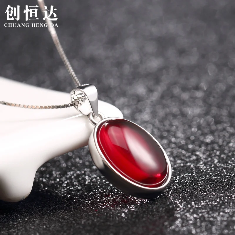 Натуральный камень White Diamond Ruby круглые камни рисунок Кристалл 925 Щепка кулон