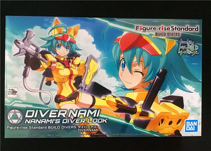 100% Оригинальный BANDAI стандартная сборка фигуры-строение дайверов Nami пластиковая