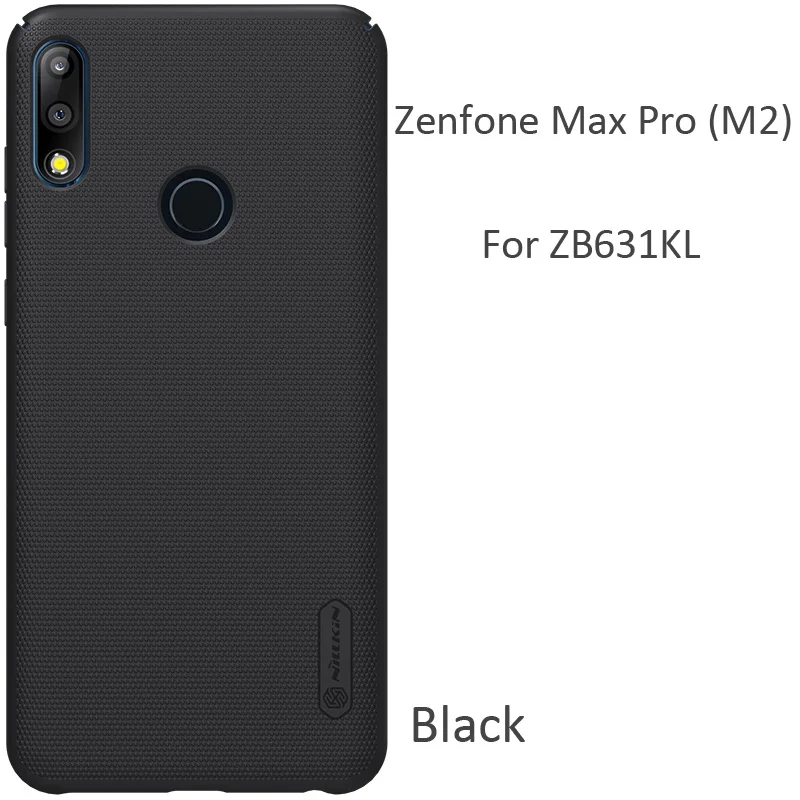 ZB631KL Nillkin Чехол матовый для Asus Zenfone Max Pro M2 ZB631KL жесткий Пластик задняя крышка - Цвет: ZB631KL