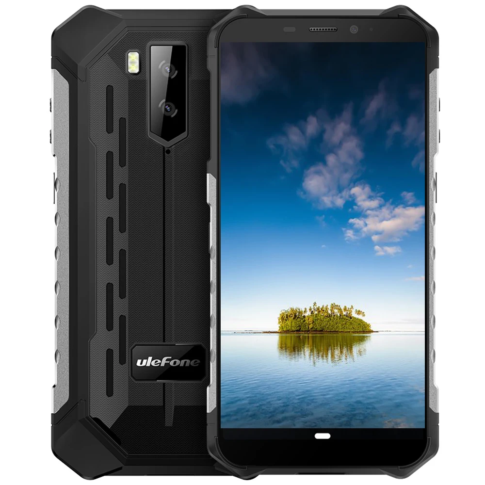 Ulefone Armor X3 3g смартфон 5 дюймов Android 9 0 MT6580 2 Гб ОЗУ 32 ПЗУ 8 МП + Мп задняя камера