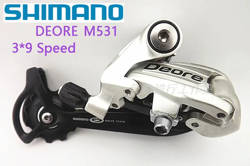 Запчасти для велосипеда SHIMANO DEORE MTB RD M531 горный велосипед 9/27 скоростной с задней