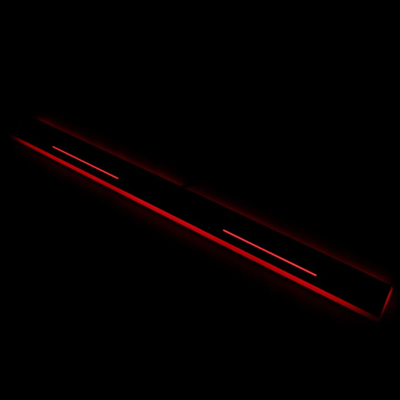 Отделка SNCN педаль светодиодный светильник для автомобиля порог потертости