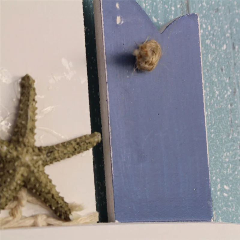 Креативная винтажная деревянная семейная дверная тарелка в средиземноморском