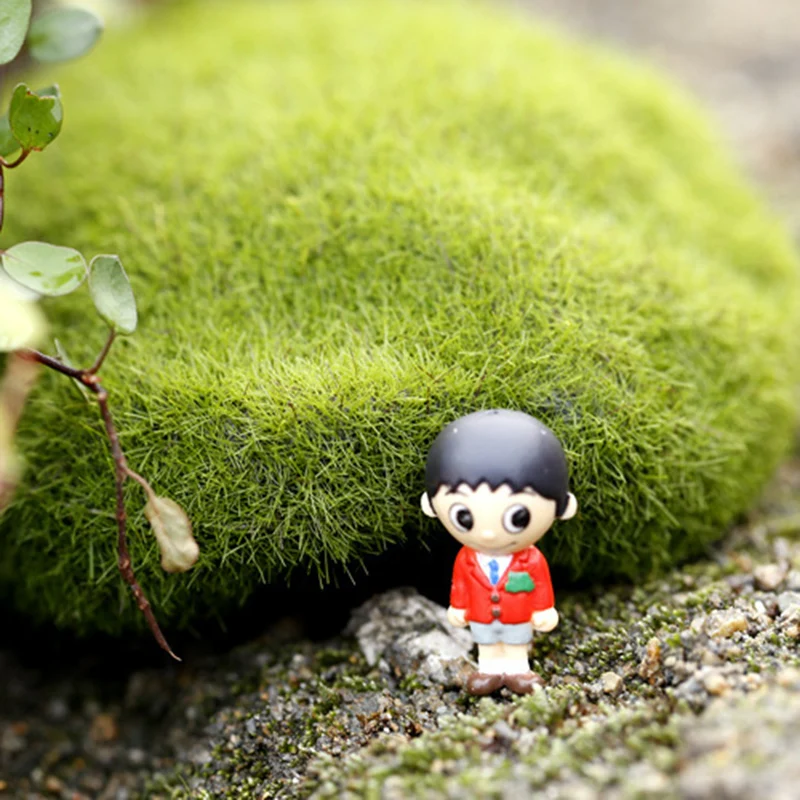 ZOCDOU 2 шт. 6 см мох трава камень мультфильм лес Декор Россия Южная Африка Модель