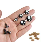 Глаза пластиковые безопасные сделай сам, плюшевые игрушки, набивные куклы, аксессуары амигуруми, Мультяшные глаза декор с изображением глаз, 50 шт., 8-16 мм