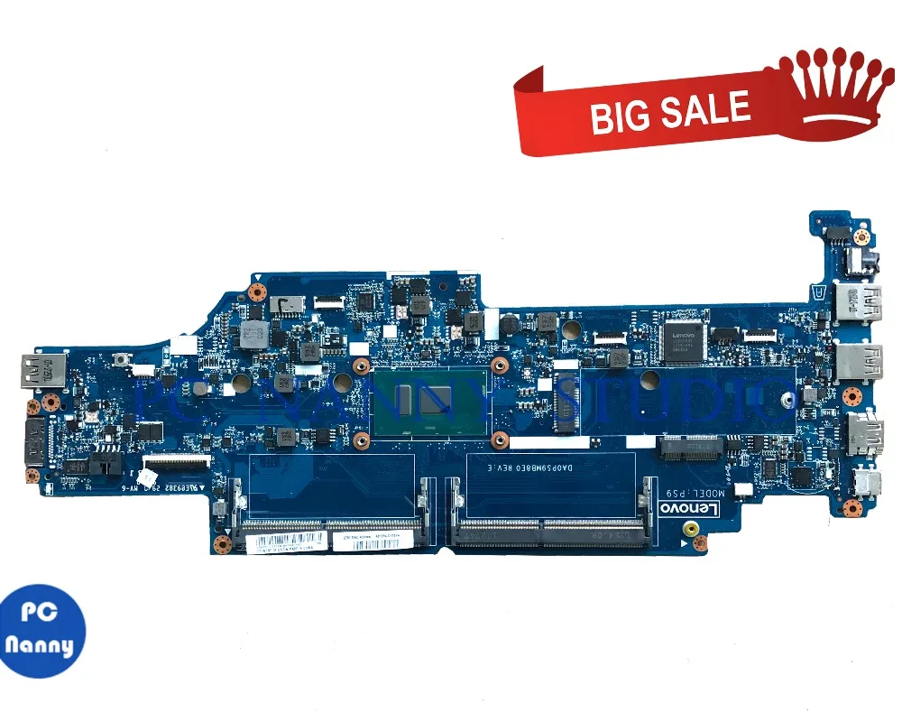 Материнская плата PCNANNY для ноутбука ThinkPad 13 S2, десктопная материнская плата для ПК 9mb8e0 DDR4, протестированная материнская плата для ноутбука