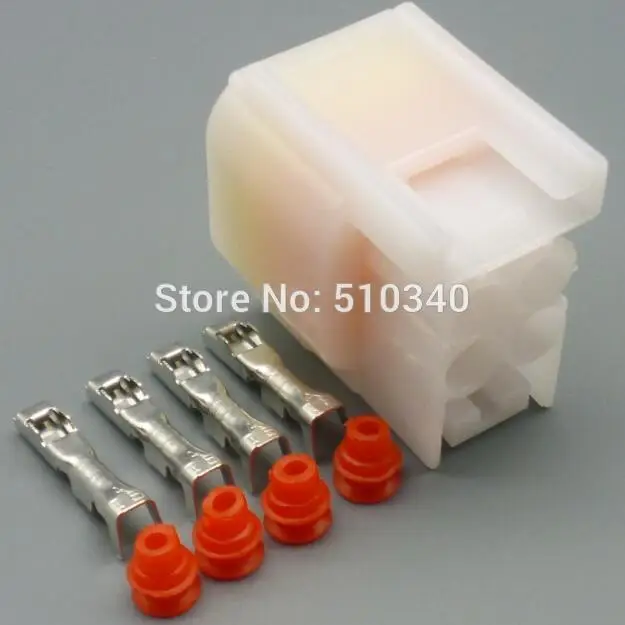 

1set 4pin 2.3mm Automotive waterproof connector with terminal block