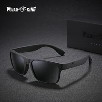 polarking brand polarized sunglasses for men plastic oculos de sol mens fashion square driving eyewear travel sun glass