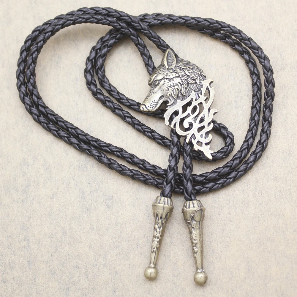 Винтажный Мужской галстук посеребренный золотой Кожаный Галстук в стиле