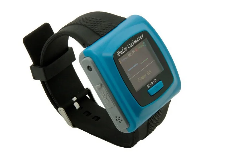 Contec наручный Пульсоксиметр цветной oled дисплей SpO2 зонд + программное обеспечение