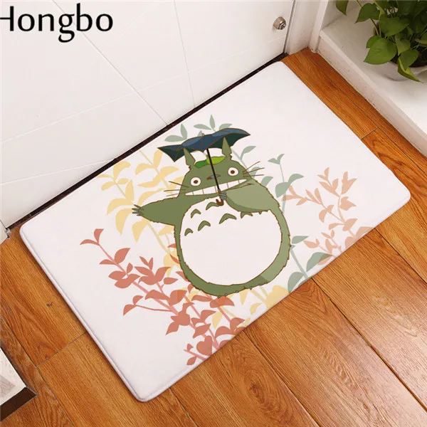 12 Hongbo Тоторо коврик 40*60 см шиншилл Кот животные Модные прямоугольные маты входная дверь моющиеся кухня пол ванная комната - Цвет: 12