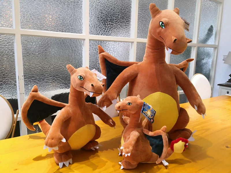 Прямая продажа гигантская плюшевая кукла Динозавр из мультфильма Charizard dinosaur