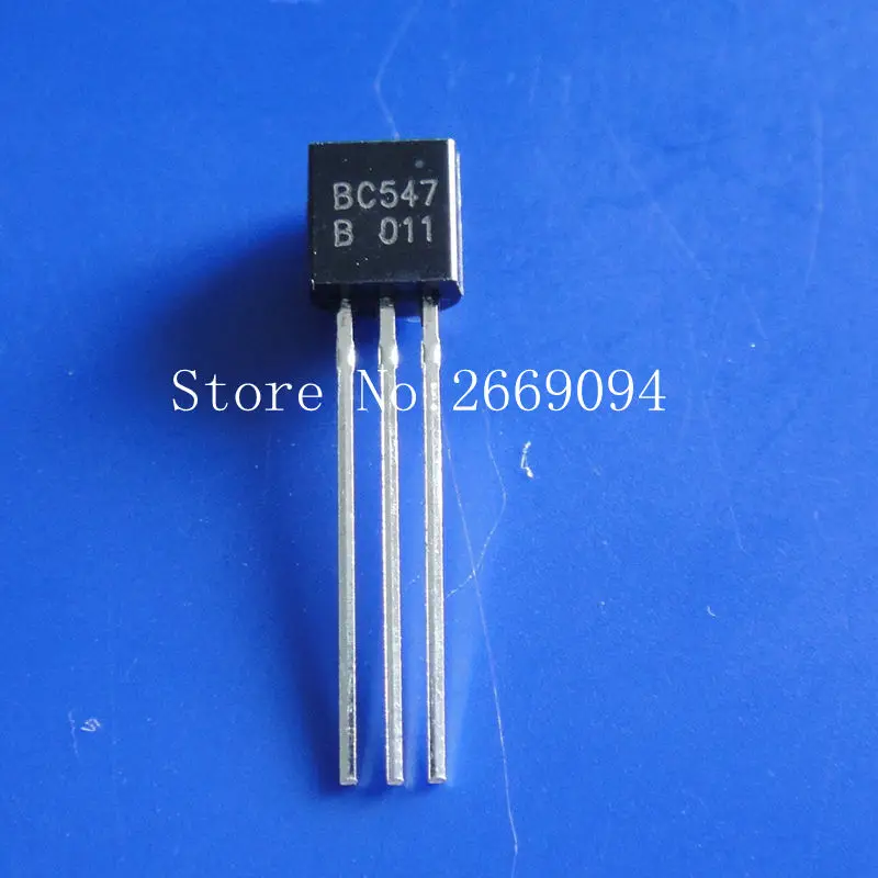 ТРАНЗИСТОР BC547 BC547B NPN 45 в 0.1A TO-92 50 шт. упаковке | Электроника
