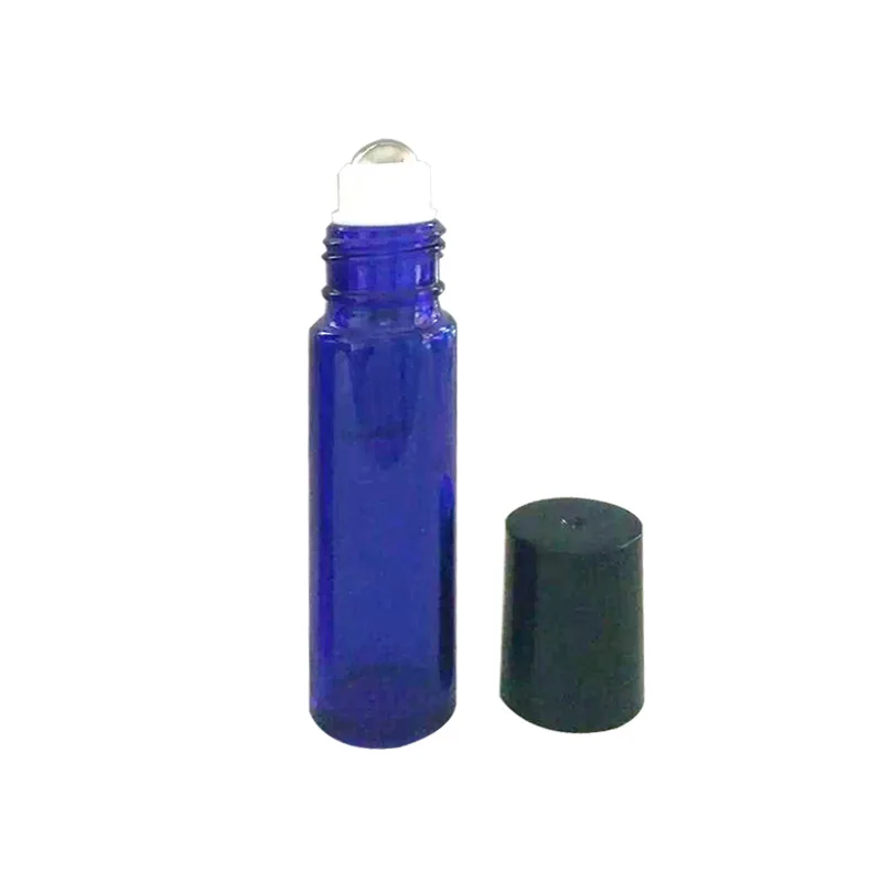 10 шт. синие флаконы для эфирных масел ароматерапия Портативные мл гладкие