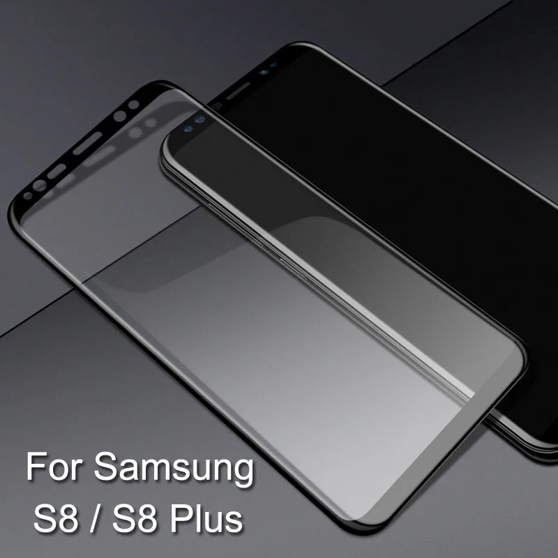 5D изогнутый Полноэкранный протектор для Samsung Galaxy S8 S9 Plus закаленное стекло S7 Note 8 Edge