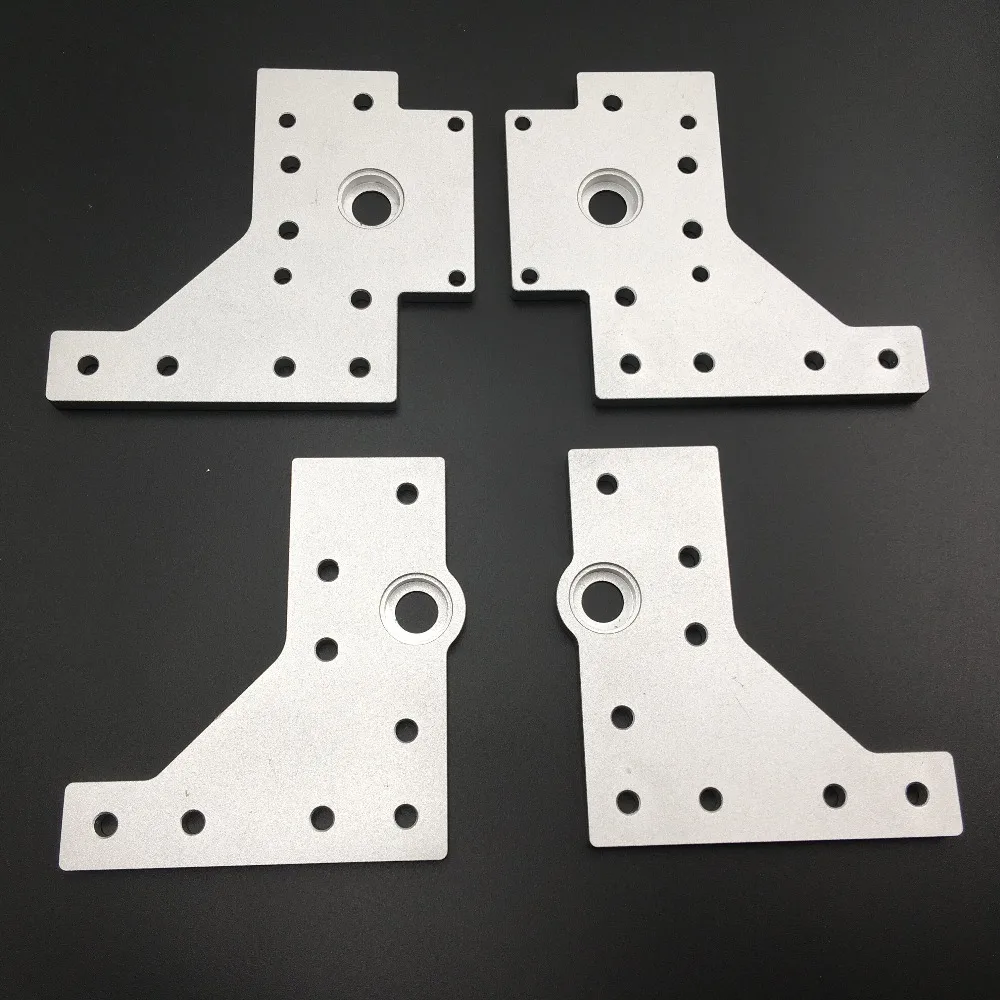 Funssor set of 8 Aluminum Gantry Plates kit for Kyo's Sphinx CNC machine Kyo Sphinx DIY CNC aluminum Plate set