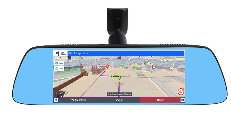 Ruccess " 3g Специальное зеркало заднего вида автомобиля dvr камера DVRs Android 5,0 с gps навигацией Автомобильный видеорегистратор