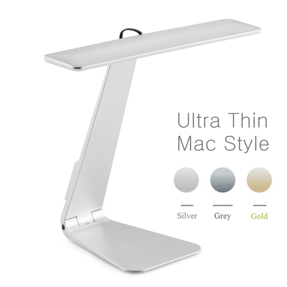 Ультратонкая настольная лампа Mac Style с 3 режимами затемнения светодиодный