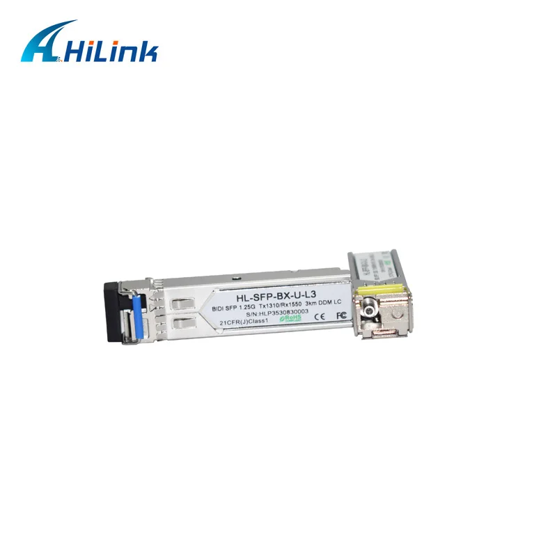 Бесплатная доставка! 1 25G 3 км WDM SFP 1310 нм BIDI SC/LC коннектор DOM одноволоконный