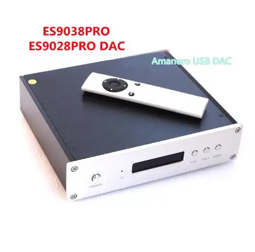 Kaolanhon OPA604AP/AD797AN ES9038PRO/ES9028PRO Amanero USB интерфейс декодер DSD XLP с дистанционным
