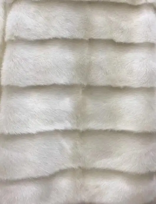 Natural White Шуба из натуральной кожи норки для женщин, зимняя теплая шуба из меха норки с поясом, тонкий рукав, Меховая куртка из натуральной кожи, новинка года, MKW-072 - Цвет: Natural White