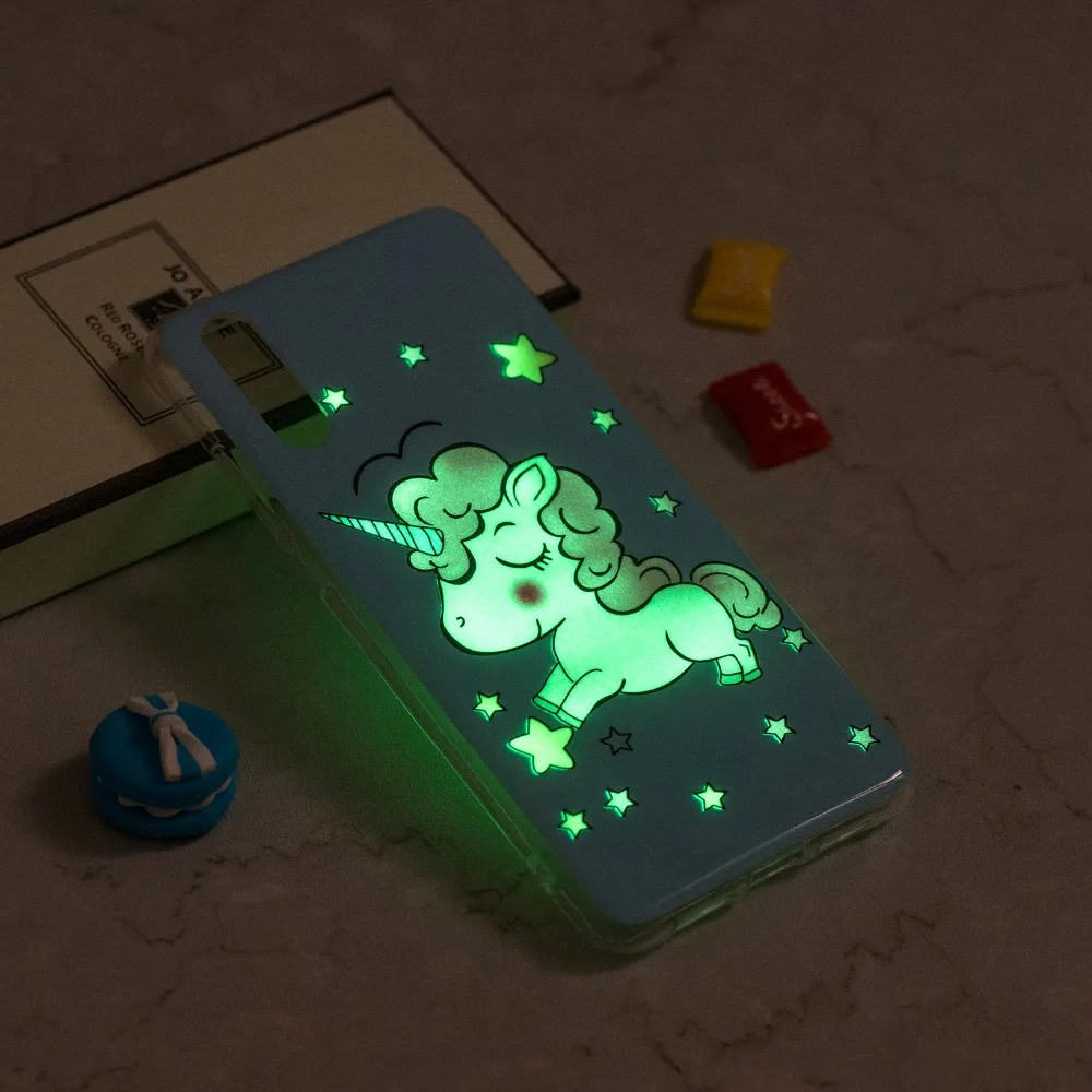 Ночник светящийся чехол для coque Huawei P20 Pro силиконовый Pro/P20 Lite P20Lite |