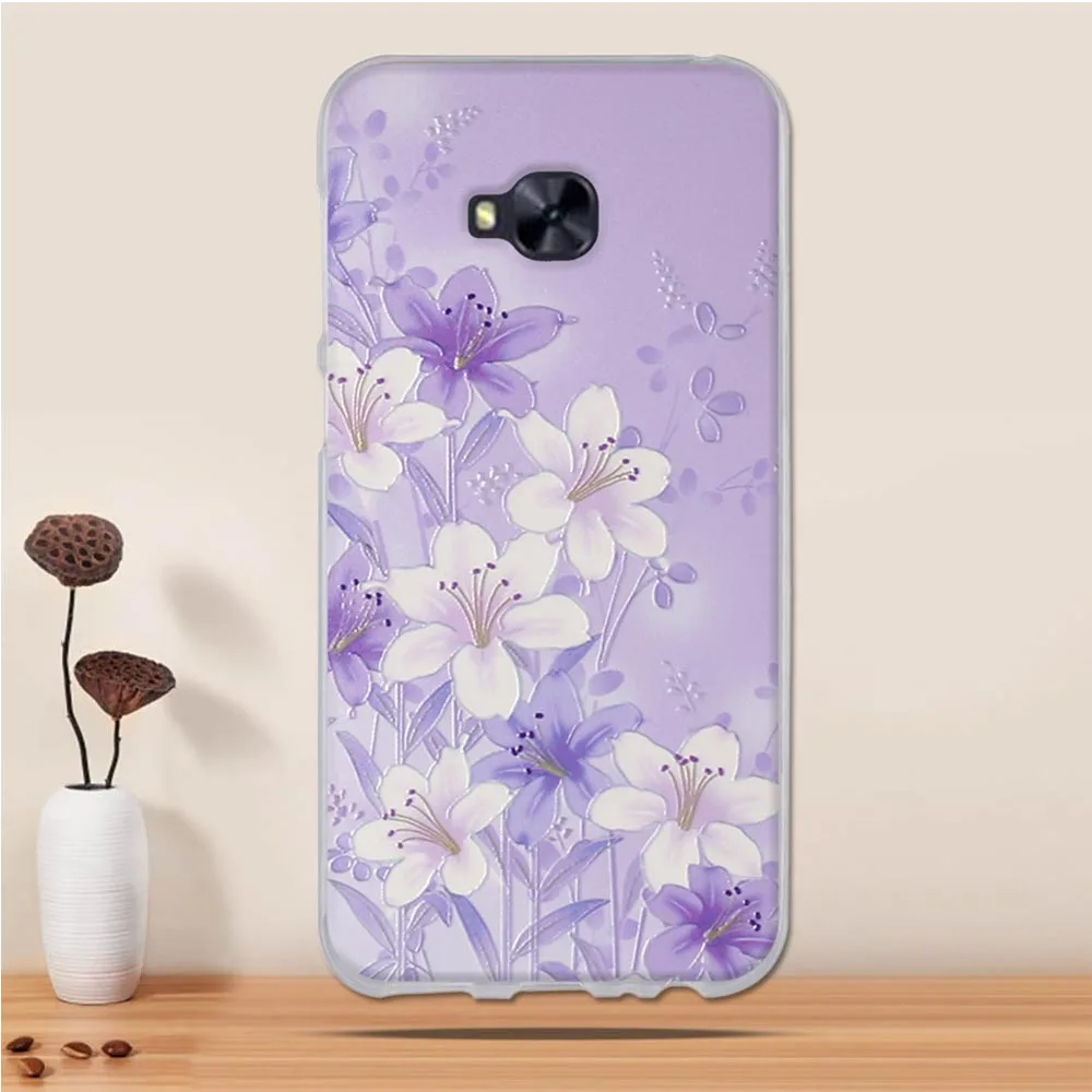 Мягкий тонкий чехол с 3d рисунком для Asus Zenfone 4 Selfie Pro ZD552KL силиконовый телефона ZD552KL|Бамперы| |