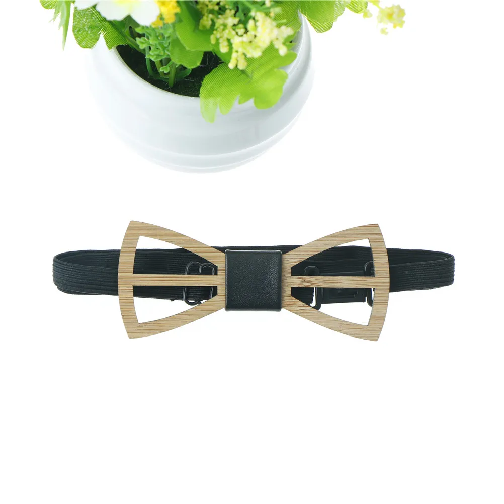 Новые полые деревянные бабочки галстуки для мужчин свадебные костюмы деревянный