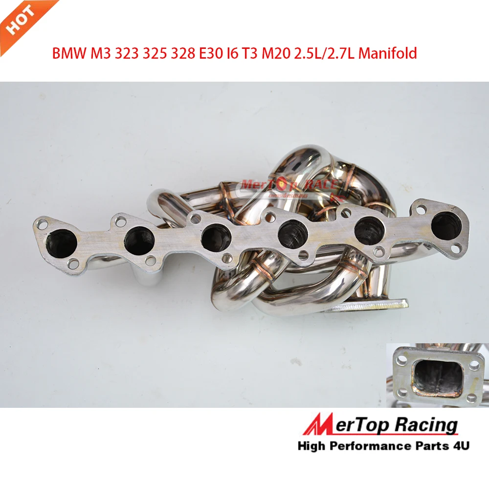 Mertop Race M3 323 325 328 E30 I6 T3 M20 2.5L/2.7L Выпускной турбо коллектор 81 94|manifold|manifold turbomanifold exhaust |
